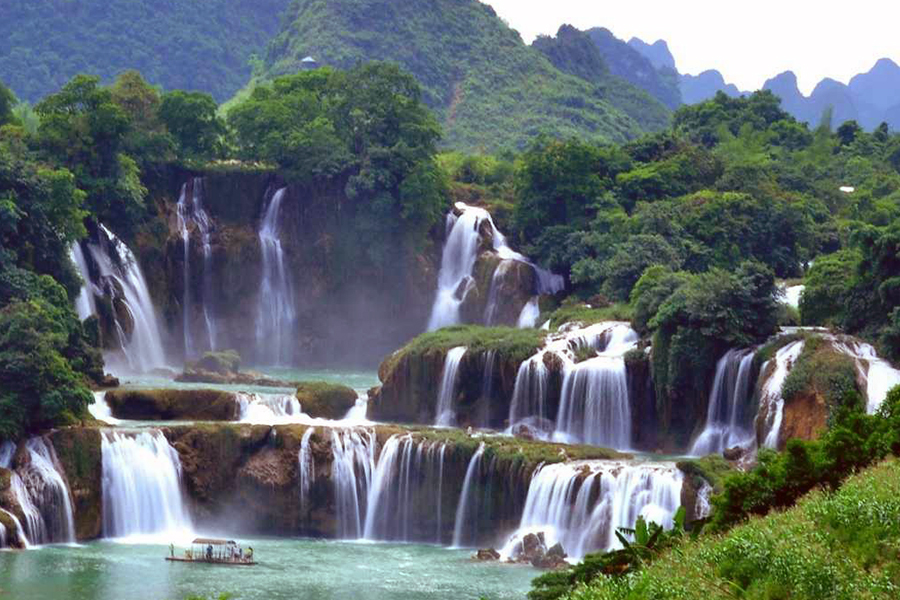 Thác bản gióc Cao bàng viet feeling travel - Tour du lịch miền Bắc