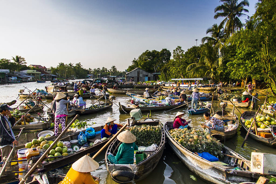 Tour du lịch chọ nỏi càn tho 1 - Tour miền Tây