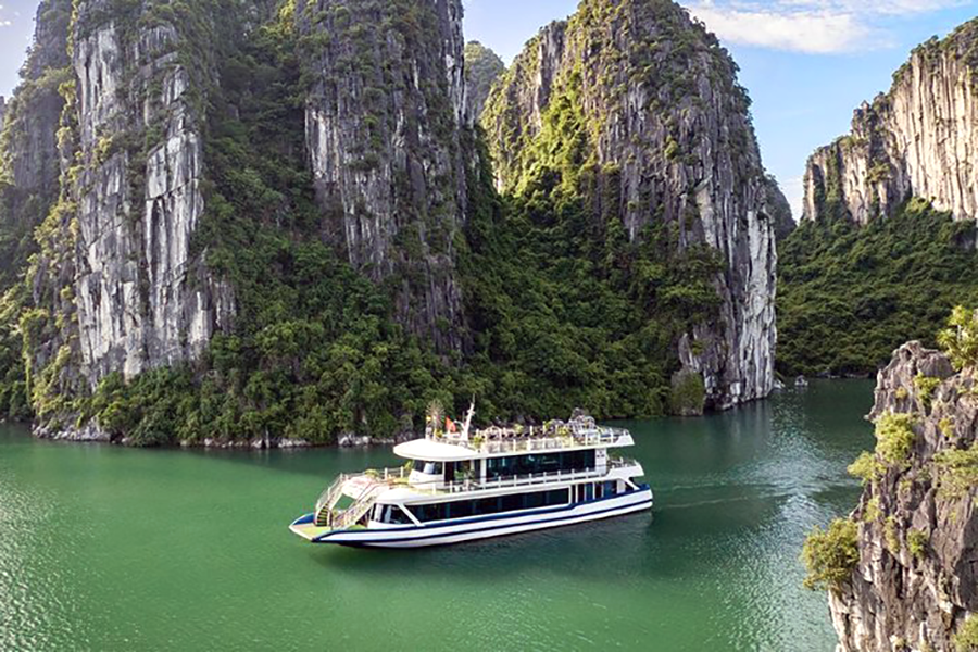 dat tour du thuyen hercules 1 ngay ha long - Tour Hạ Long 1 ngày