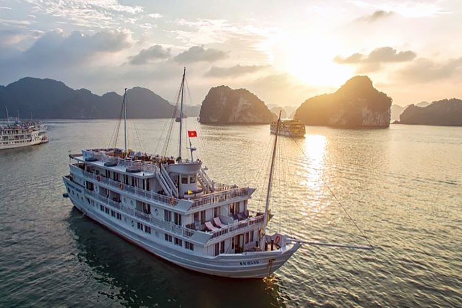 dat tour du thuyen paradise sails ha long bay - Tour Hạ Long 2 ngày