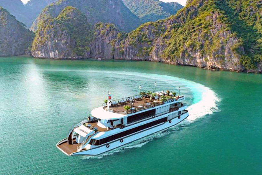 du thuyen v dream 5 sao tour vinh ha long 1 ngay - Tour Hạ Long 1 ngày