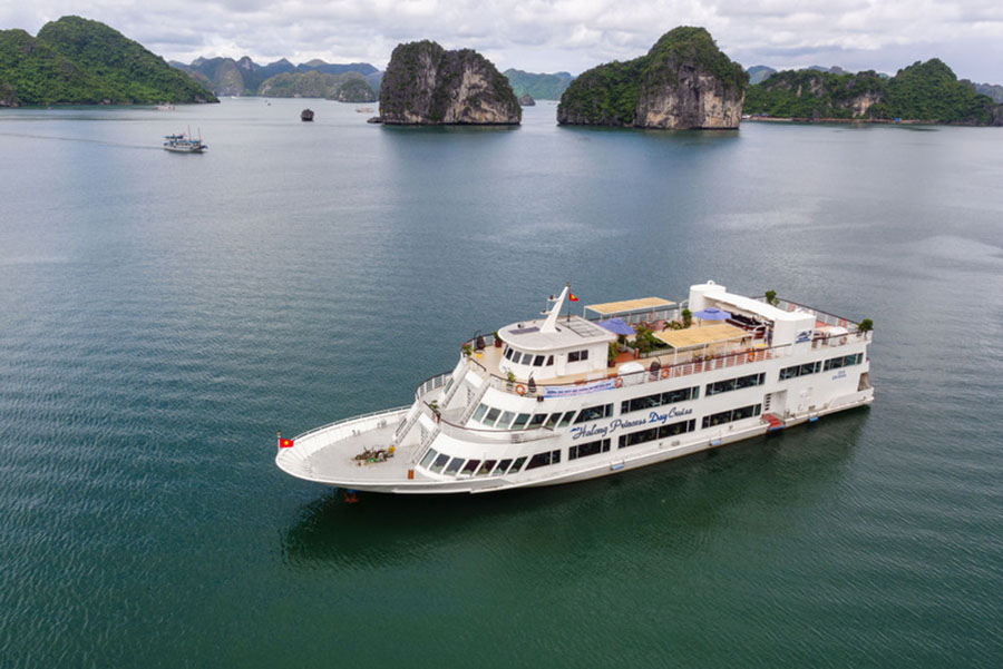 Du thuyen Princess Ha Long - Tour ghép hàng ngày