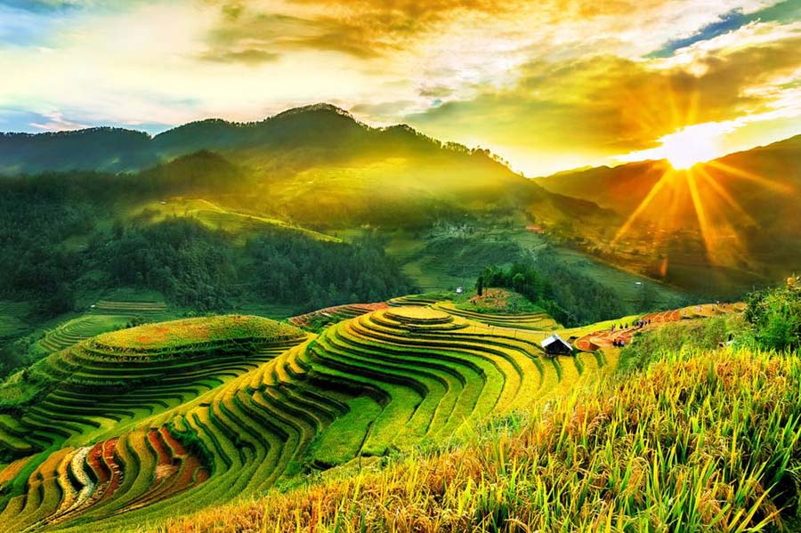 TOUR GHÉP 5N4D: HÀ NỘI 1 NGÀY – NINH BÌNH 1 NGÀY – HẠ LONG 1 NGÀY – SAPA 2N2Đ